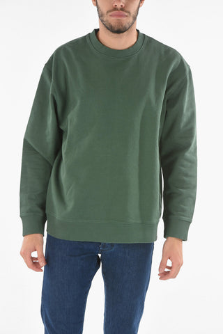 Solid TOSCAN Crew-Neck Sweatshirt