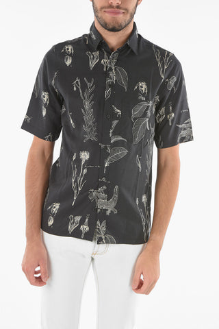 Floral Printed TARO Short Sleeve Shirt