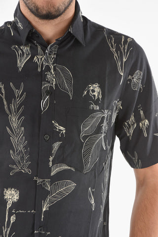 Floral Printed TARO Short Sleeve Shirt