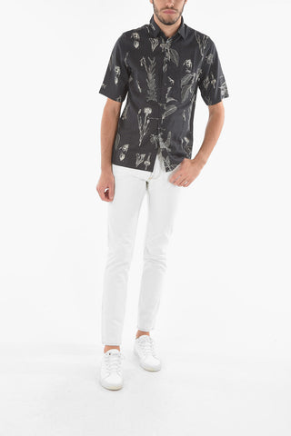 Floral Printed TARO Short Sleeve Shirt
