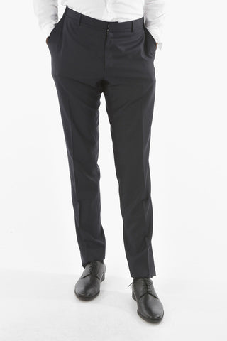 CC COLLECTION 3-Piece CERIM.RESET Jacquard Virgin Wool Suit