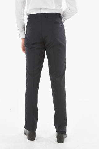 CC COLLECTION 3-Piece CERIM.RESET Jacquard Virgin Wool Suit