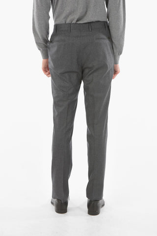 5 Pockets COMFORT Virgin Wool And Cashmere Pants