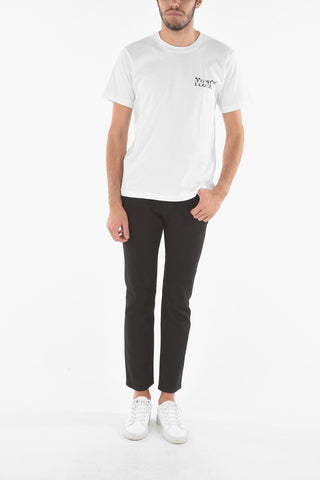 printed crew-neck t-shirt