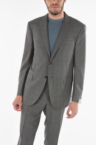 Flap Pocket ACADEMY Windowpane Check Suit