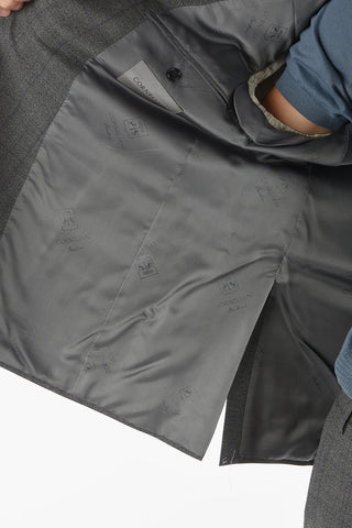 Flap Pocket ACADEMY Windowpane Check Suit