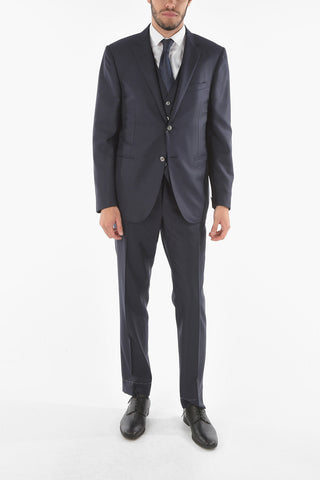 3-Piece CERIM.LEADER Peak Lapel Lurex Suit