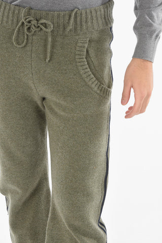 MM10 Wool Pants with Side Bands