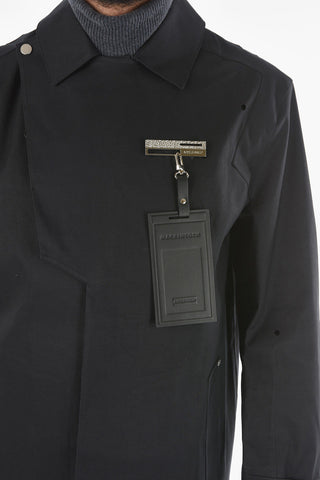 MACKINTOSH silver brooch hidden closure trench