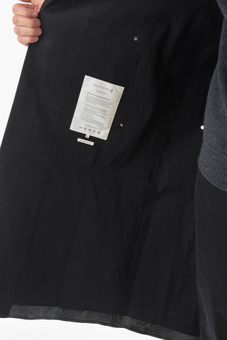 MACKINTOSH silver brooch hidden closure trench