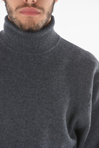 Maglia VIKTOR a Collo Alto in Lana