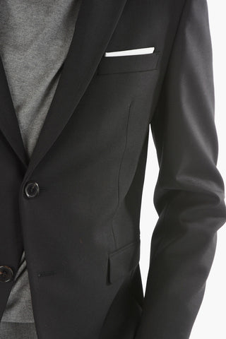 Peak Lapel DECONSTRUCTED NARROW Blazer