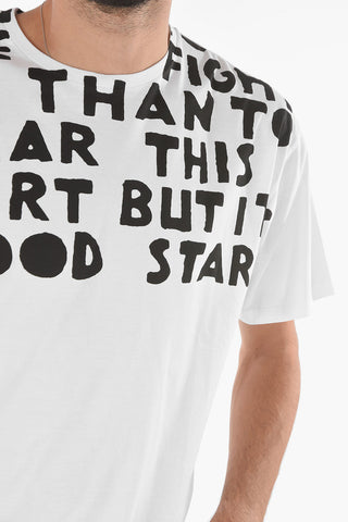 MM10 Crewneck T-shirt with Print