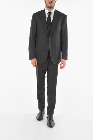 Pinstriped CERIM.ACADEMY 3-Piece Suit