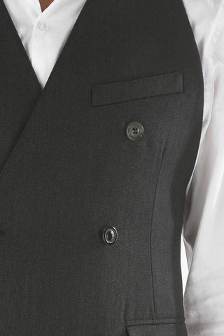 MM10 Gilet Doppiopetto in Lana