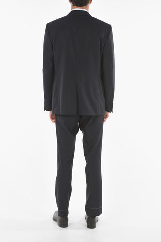 3-Piece Peak Lapel CERIM.ACADEMY Virgin Wool Suit