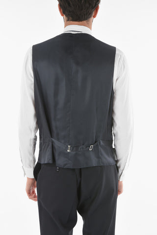 3-Piece Peak Lapel CERIM.ACADEMY Virgin Wool Suit