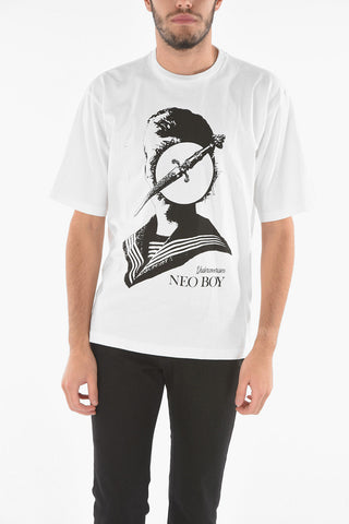 T-shirt Girocollo con Stampa NEO BOY