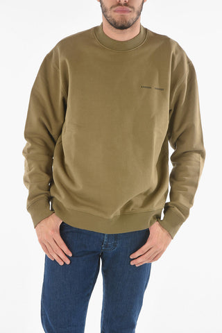 Solid Color NORSBRO Crew-Neck Sweatshirt