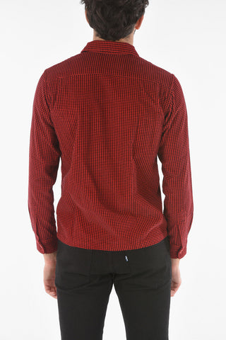 Houndstooth Corduroy Shirt