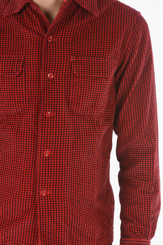 Houndstooth Corduroy Shirt