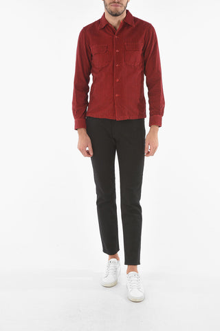 Houndstooth Corduroy Shirt