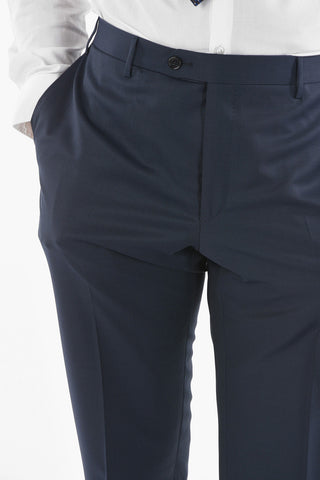 3-Piece LEADER Pin Check Virgin Wool Suit