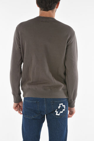 JUN TAKAHASHI Crew-Neck Sweatshirt with Maxi Print on The Front