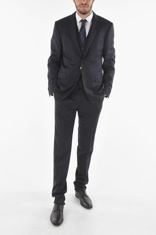 3-Piece ACADEMY Virgin Wool Suit
