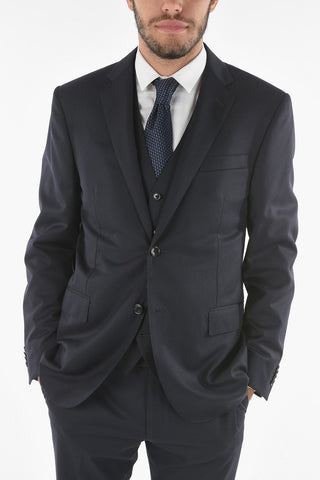 3-Piece ACADEMY Virgin Wool Suit