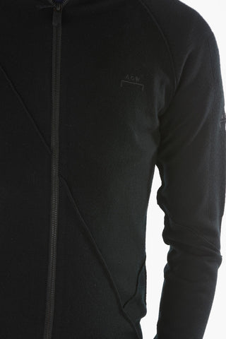Maglia in lana con chiusura zip