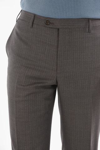 Abito 2 Bottoni ACADEMY in Lana Vergine Herringbone