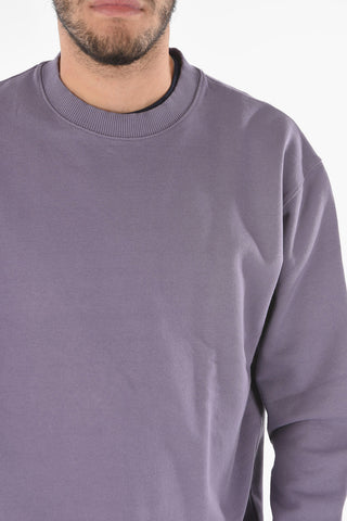 Solid Color TOSCAN Crew-Neck Sweatshirt