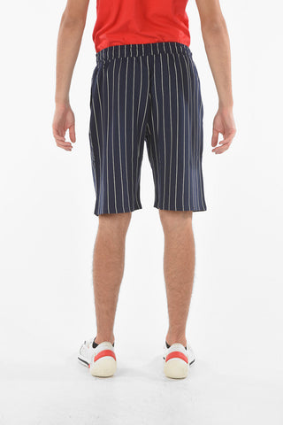 Shorts HOMARE a Righe Awining con Elastico in Vita