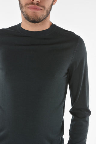 Maglia Girocollo In Lana