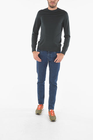 Maglia Girocollo In Lana