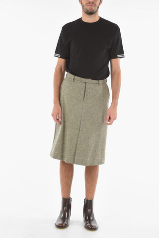 MM10 Gonna-pantalone con Chiusura a Scomparsa