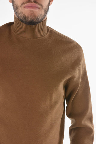 Turtleneck Solid Color GUNA Sweater