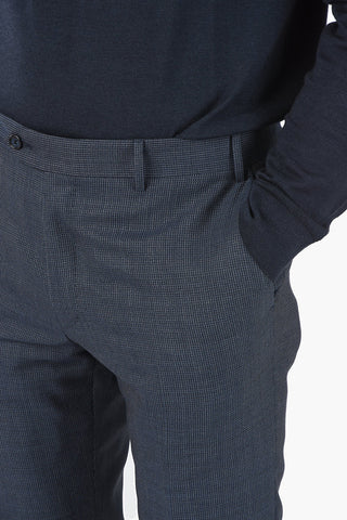 2 Button MANTUA Micro Check Virgin Wool Suit
