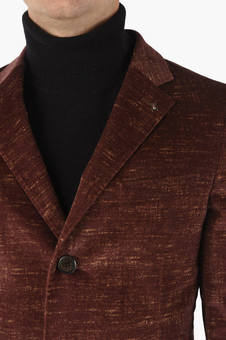 CC COLLECTION Cappotto in Velour con Martingala sul retro