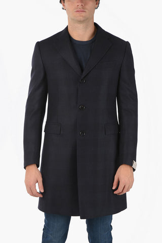 Virgin Wool Lined Coat