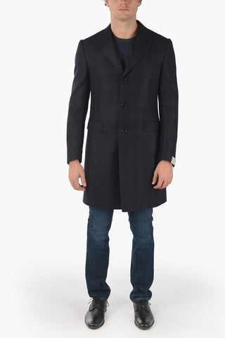 Virgin Wool Lined Coat