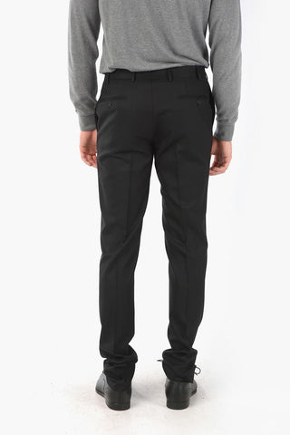2 Button MANTUA Virgin Wool Suit with Flap Pockets