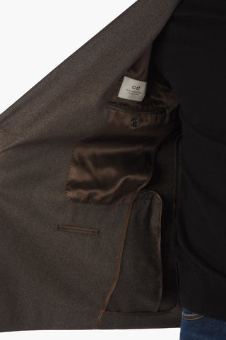 CC COLLECTION Virgin Wool REWARD Double-breasted Blazer with Peak Lapel