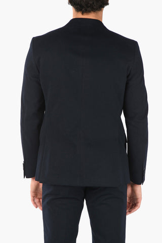 CC COLLECTION Single-breasted RIGHT Cotton Suit with Flap Pockets