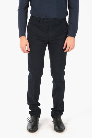 CC COLLECTION Single-breasted RIGHT Cotton Suit with Flap Pockets