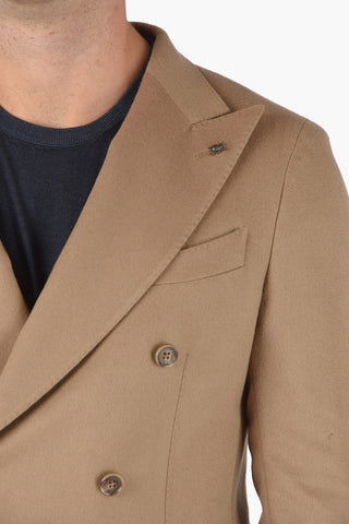 CC COLLECTION Cashmere Blend REWARD Double-breasted with Peak Lapel