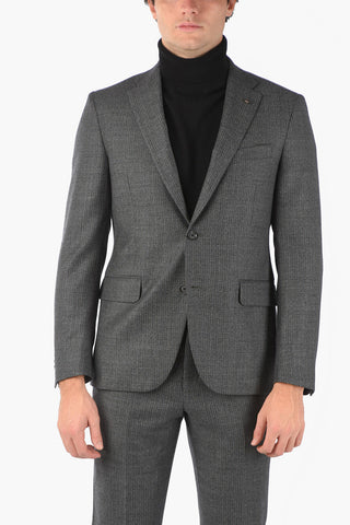 CC COLLECTION Abito RIGHT in Lana Vergine Herringbone