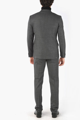CC COLLECTION Abito RIGHT in Lana Vergine Herringbone