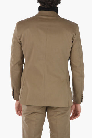 CC COLLECTION 2 Button RIGHT Notch Lapel Twill Cotton Suit